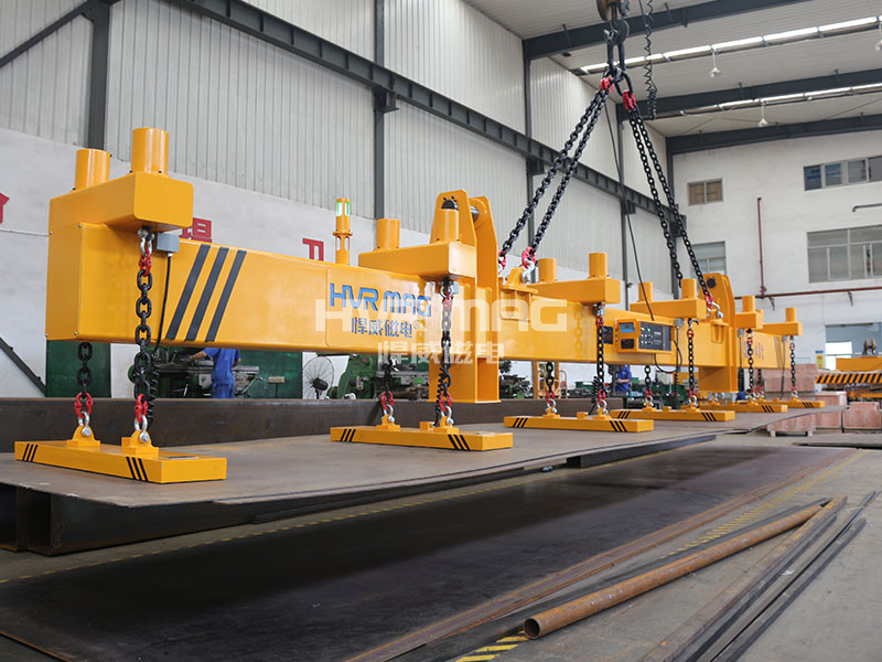 鋼板吊具吊鋼板，厚度/長度不一，如何實現(xiàn)一次吊一張鋼板?