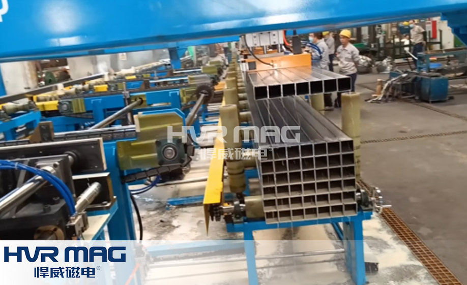 電永磁鐵應(yīng)用在自動化搬運的車間案例