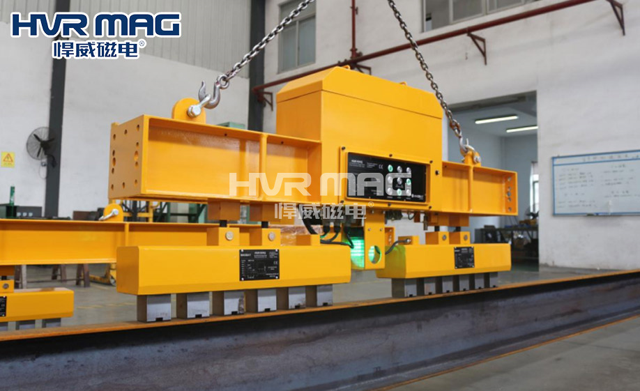 吊運(yùn)型材別慌張，電永磁吊具來幫忙