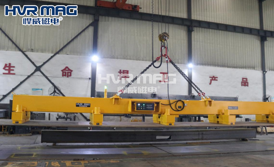 吊鋼板專用吊具，用鋼板鉗還是電永磁吊具？