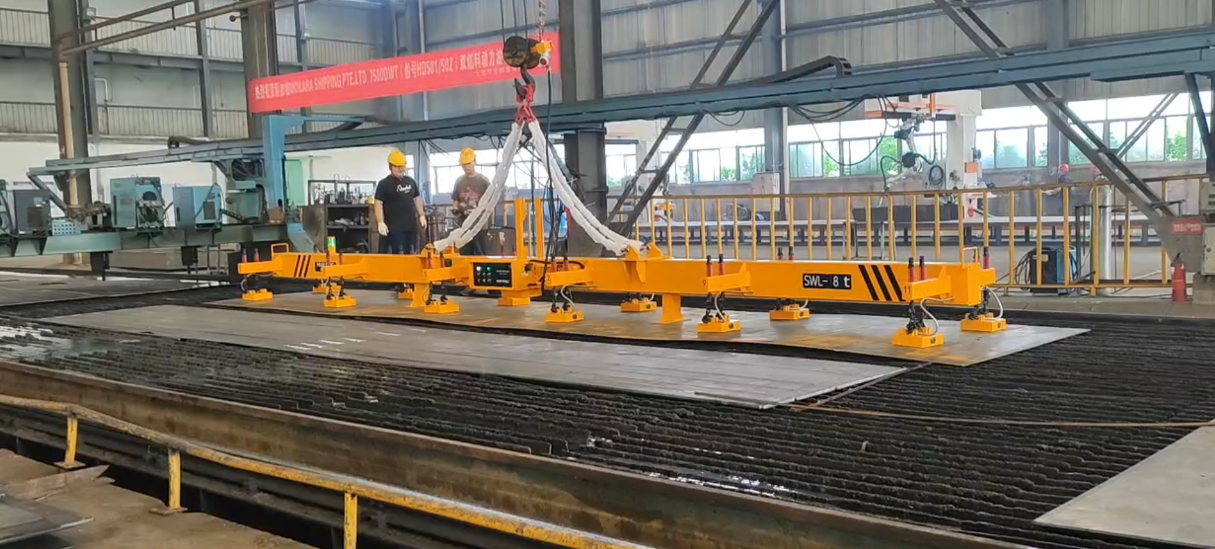 高效智能解決方案 | 電永磁吊具助力船業(yè)實現(xiàn)產(chǎn)能翻倍與安全生產(chǎn)