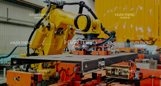 自動(dòng)化電永磁_(tái)機(jī)器人磁力抓手